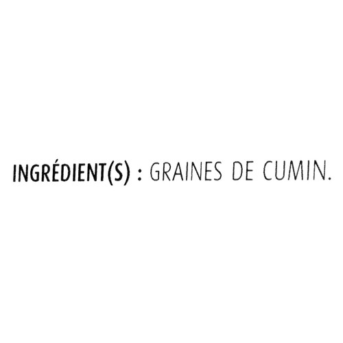 Les Aliments G. Dion Foods Cumin Seed 41 g