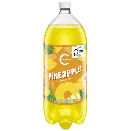Compliments Soda Pineapple 2 L (bottle)