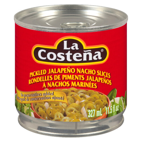 La Costena Nacho Slices Picked Jalapeno 327 ml