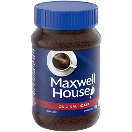 Maxwell House Instant Coffee Original Roast 150 g
