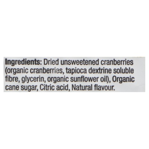 Patience Fruit & Co. 70% Organic Ingredients Candy Sour Cranberry Cherry 60 g
