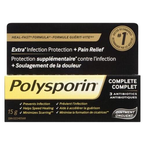 Polysporin Complete Ointment 15 g