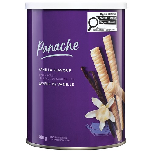 Panache Wafer Rolls Vanilla 400 g