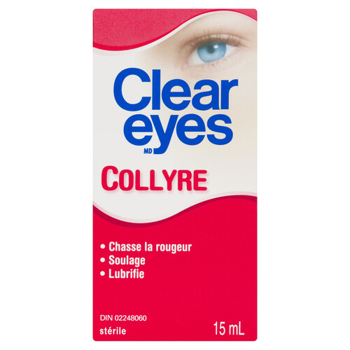 Clear Eyes Eye Drops 15 ml