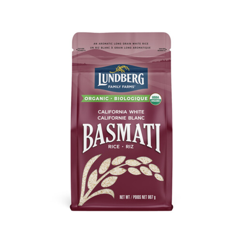 Lundberg Family Farms Organic Basmati Rice California White 907 g