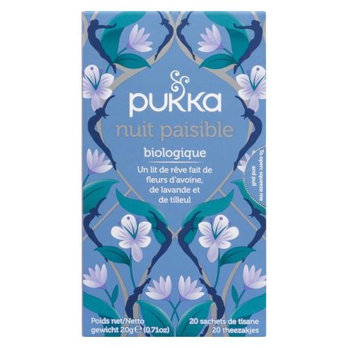 Pukka Organic Herbal Tea Night Time 20 Tea Bags