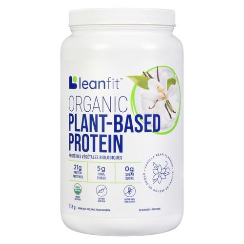 LeanFit Organic Plant Based Protein Vanilla 715 g