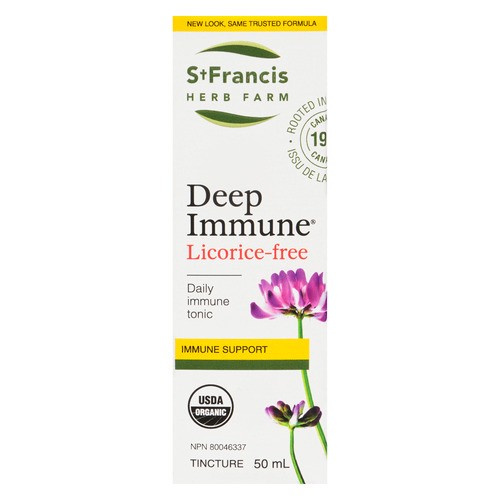 St. Francis Herb Farm Tincture Licorice Free Deep Immune 50 ml