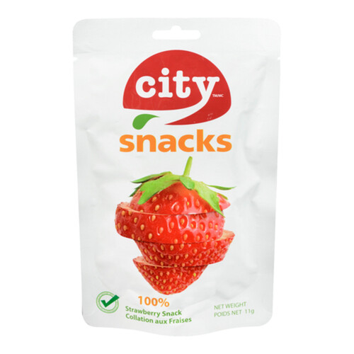 City Snack Dried Snack Strawberry 11 g