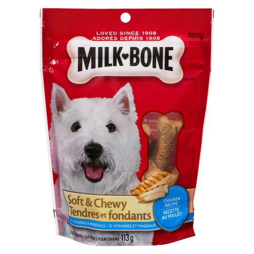 Milk-Bone Dog Treats Soft & Chewy Chicken 113 g