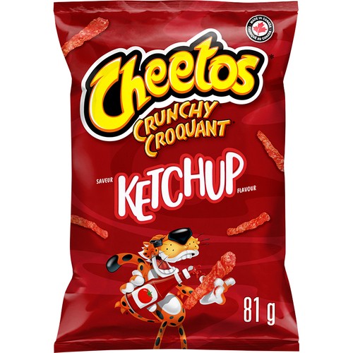 Cheetos Snacks Crunchy Ketchup Flavoured 81 g