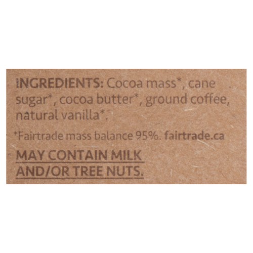 Galerie Au Chocolat Vegan Dark Chocolate Bold Espresso 100 g