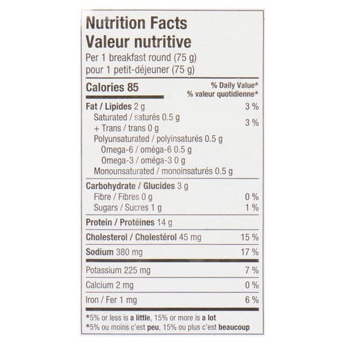 Hayter's Farm Breakfast Turkey Rounds Bold Maple 6 x 75 g