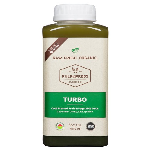 Pulp & Press Juice Cold Pressed Juice Turbo 355 ml
