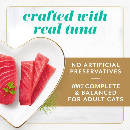 Fancy Feast Gems Wet Cat Food Mousse Paté With Tuna 2 x 57 g