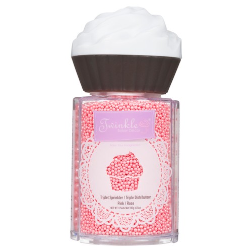 Twinkle Triplet Pink Sprinkler 185 g