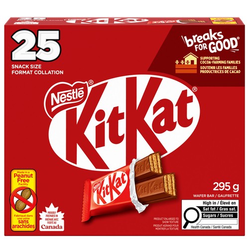 Kitkat Peanut-Free Halloween Candy Minis Individually Wrapped 295 g