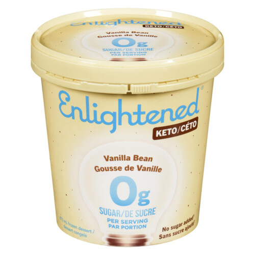 Enlightened Keto Frozen Dessert Vanilla Bean 473 ml