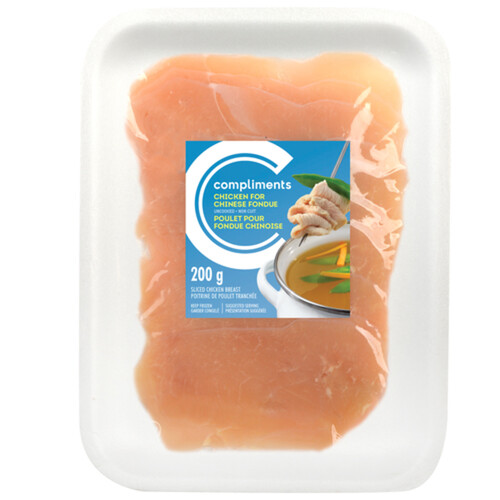 Compliments Frozen Chicken For Chinese Fondue 200 g