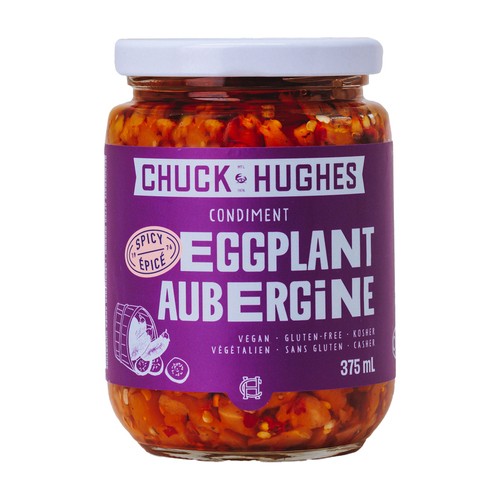 Chuck Hughes Spicy Eggplant Sauce 375 ml