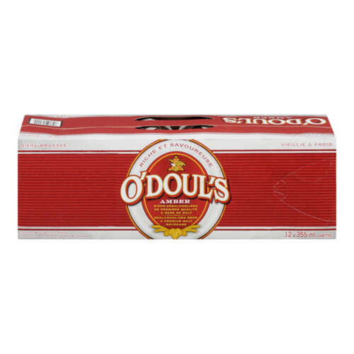 O'Douls Amber Non Alcoholic Beer 12 x 355 mL (cans) Voilà Online