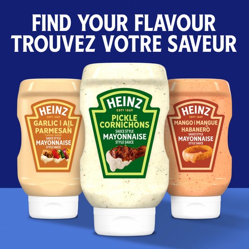 Heinz Mayonnaise Style Sauce Smoky Bacon 340 ml