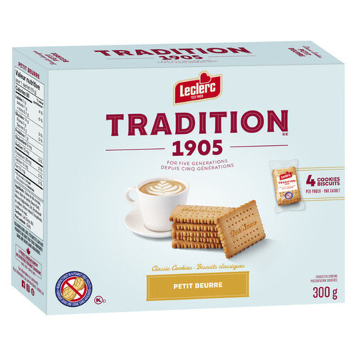 Leclerc Nut Free Cookies 1905 Tradition 300 g