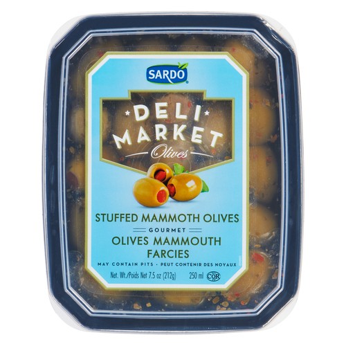 Sardo Stuffed Olives Jumbo 250 ml