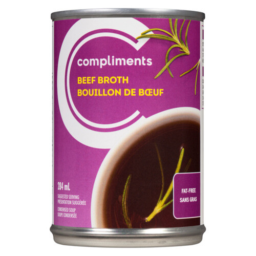 Compliments Broth Beef 284 ml