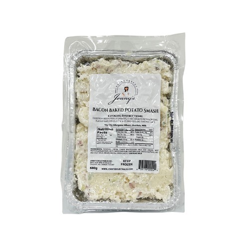 Jenny's Frozen Delectables Bacon Baked Potato Smash 680 g