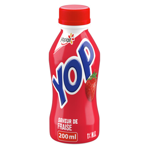 Yoplait Yop 1% Drinkable Yogurt Strawberry 200 ml