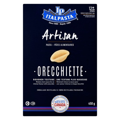 Italpasta Artisan Pasta Orecchiette 450 g