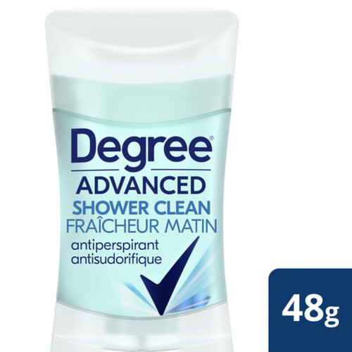 Degree Advanced Antiperspirant Stick Shower Clean 48 g