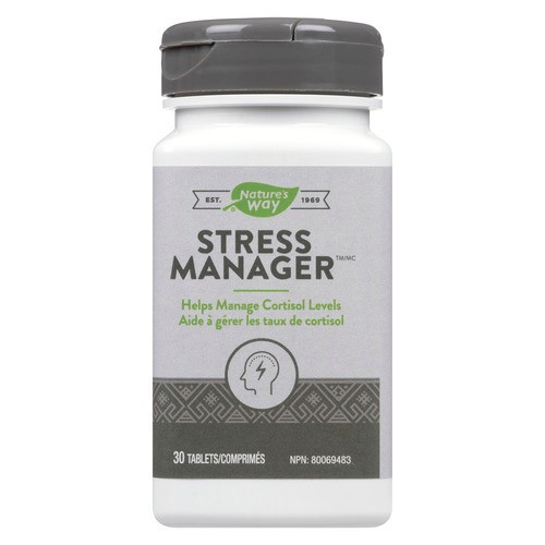 Nature's Way Stress Manager Tablets 30 Count