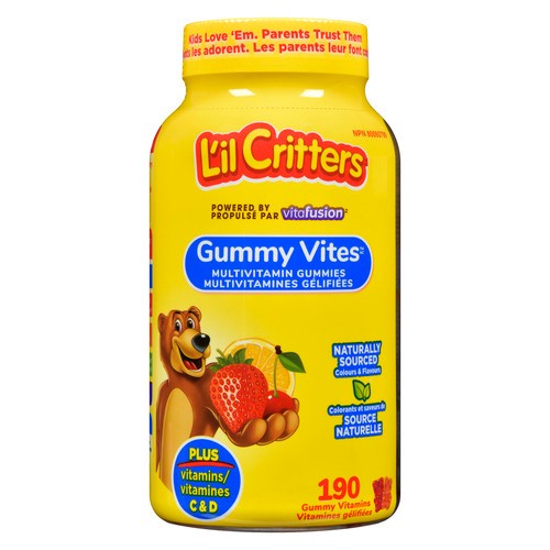 L'il Critters Multivitamins Gummies Vites 190 Count