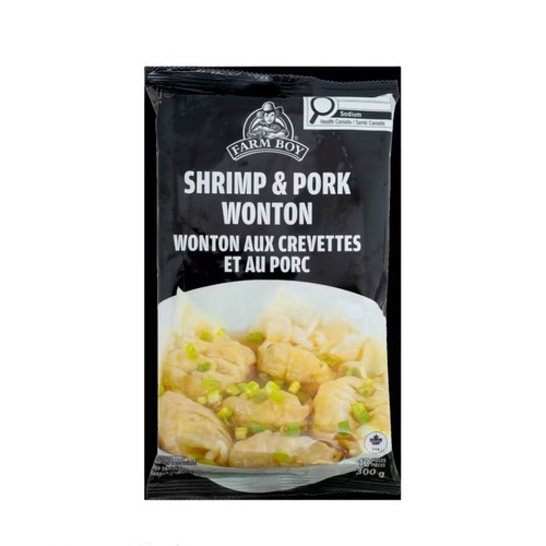Farm Boy Frozen Wonton Shrimp & Pork 300 g