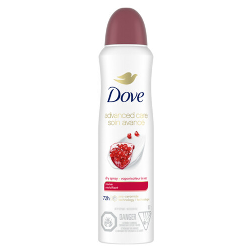 Dove Advanced Care Dry Spray Antiperspirant Revive Scent Deodorant For Women 107 g