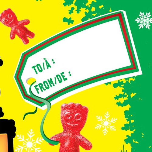 Maynards Sour Patch Kids Candy For Christmas Red And Green 100 g