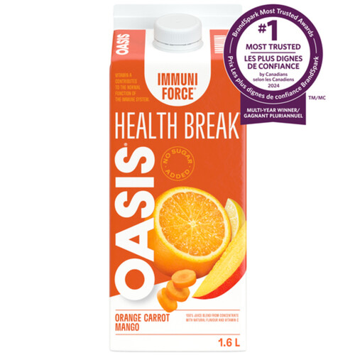 Oasis Health Break Juice Orange Carrot Mango 1.6 L