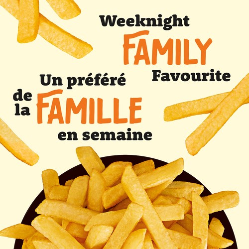 McCain Frozen Superfries Fries Straight Cut 650 g