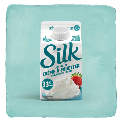 Silk Dairy Free Whipping Cream Alternative Coconut Based 473 ml