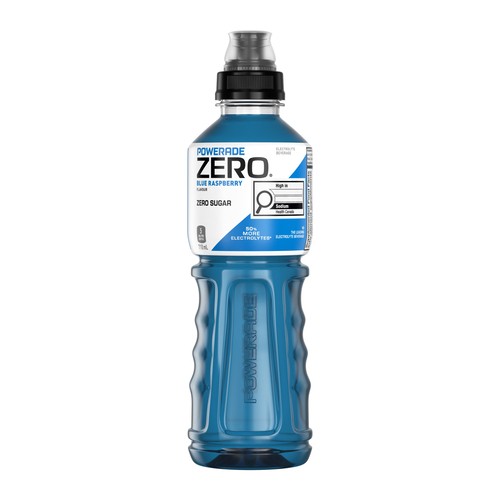 Powerade Zero Sports Drink Blue Raspberry 710 ml (bottle) 