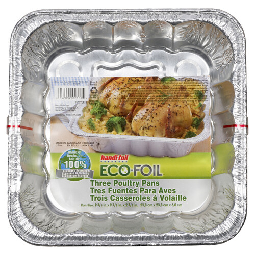 Handi-Foil Utility Poultry Pan 3 Pack