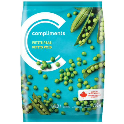 Compliments Frozen Small Peas 750 g