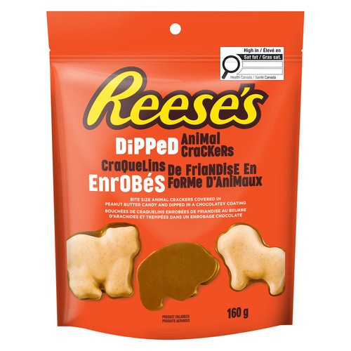Reese's Dipped Animal Crackers Pouch 160 g