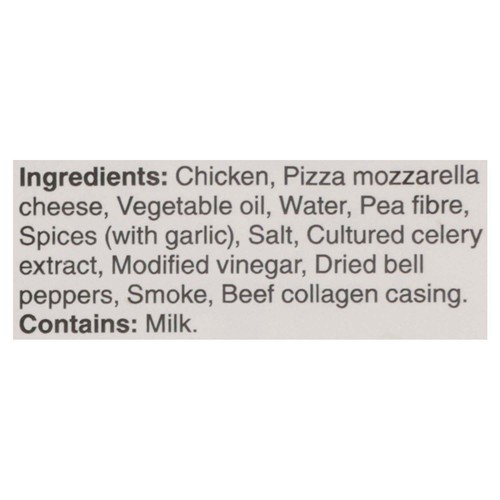 Maple Leaf Natural Smoked Chicken Sausage Italian & Mozzarella 300 g