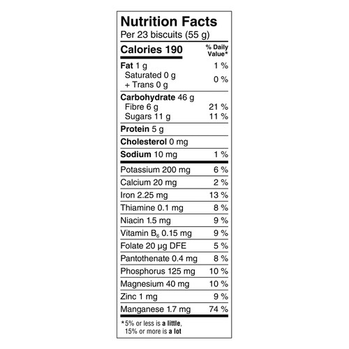 Kellogg's Mini Wheats Cereal Blueberry 390 g