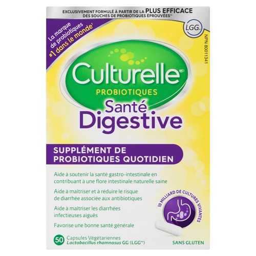 Culturelle Gluten-Free Digestive Capsules 50 EA