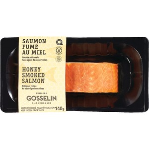 Fumoirs Gosselin Saumon fumé au miel congelé 140 g