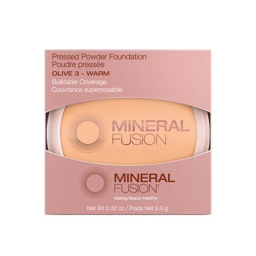 Mineral Fusion Pressed Powder Foundation Olive 3 - Warm 1 EA